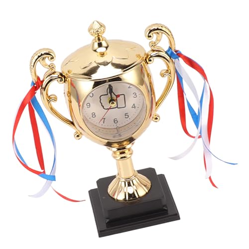YUTNGYNG Empfindliche Trophäen Modell Wecker Praktische Kunststoff Trophäen Wecker Accessoire Perfekt Für Absolventen Und Freundenform YUTNGYNG Empfindliche Trophäen Modell Wecker Praktische Kunststoff Trophäen Wecker Accessoire Perfekt Für Absolventen Und Freundenform von YUTNGYNG