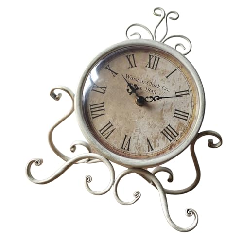 YUTNGYNG Vintage Desk Clock Tabletop Dekoration Uhr von YUTNGYNG