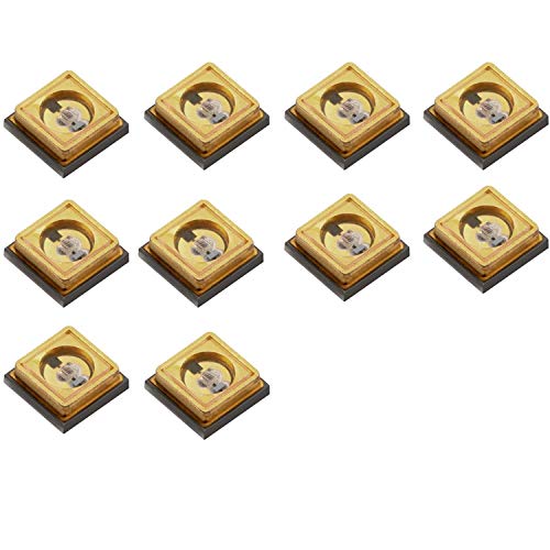 UVC LED-Lampenperlen - Neue Luftreinigungslösung für Zuhause und Büro SMD 3535 UVA 395 nm + UVC 275 nm - zur Desinfektion von Zuhause, Restaurant, Büro, Lager und Supermarkt (10 Stück) von YUTOKEER