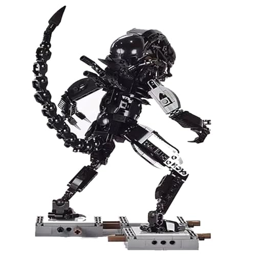 YUTVTNPUKM Alien Skelettkopf Bausteinetechnik Roboter Bauspielzeug FüR Kinder Ernsteuerung Technik Spielzeug Scorpion Geschenke Jungen MäDchenaliens Series Battle A von YUTVTNPUKM