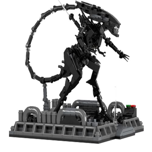 YUTVTNPUKM Alien Skelettkopf Bausteinetechnik Roboter Bauspielzeug FüR Kinder Ernsteuerung Technik Spielzeug Scorpion Geschenke Jungen MäDchenaliens Series Battle A von YUTVTNPUKM