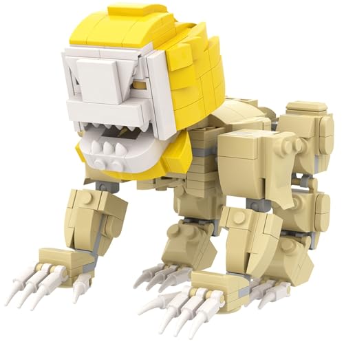 YUTVTNPUKM Horror GeisterBausteine Roboter Bauspielzeug FüR Kinder Ernsteuerung Technik Spielzeug Scorpion Geschenke Jungen MäDchenaliens Series Battle A von YUTVTNPUKM