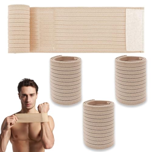 YUUSIKCO 4 Stück Handgelenk Bandage -Elastische Handgelenkbandage atmungsaktiv Polyester Kompressions Armbänder Karpal Handunterstützung Schiene Stützgurt fürWorkout Bowling Tennis Sport YUUSIKCO 4 Stück Handgelenk Bandage -Elastische Handgelenkbandage atmungsaktiv Polyester Kompressions Armbänder Karpal Handunterstützung Schiene Stützgurt fürWorkout Bowling Tennis Sport von YUUSIKCO