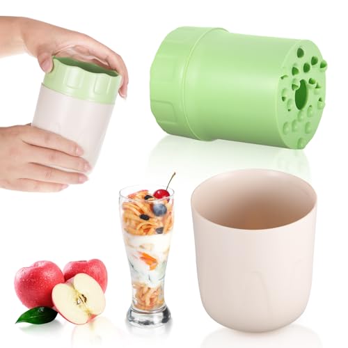 Obstreibe, Apfelreibe, Obstreibe Apfel Grater, Handreibe,Käsereibe Gemüsehacker apfelreibe für Apfel Birnen Kartoffel Eiscreme Einfach zu bedienen von YUWJOOWEE