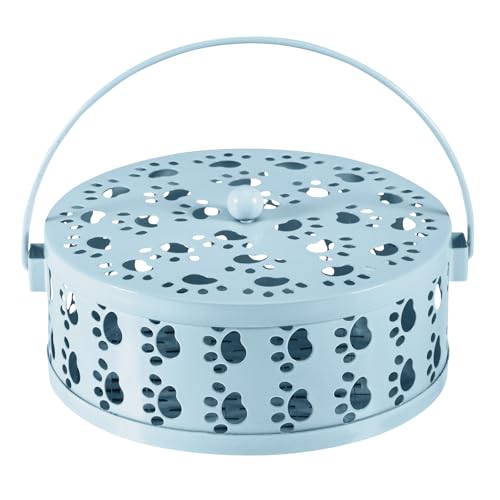 Räucherstäbchenhalter, Mückenspirale Halter, Beweglicher Mosquito Coil Holder, Räucherspiralen Anti Mückenspirale Box, Tragbar Metallisch Moskito Spulenhalter Halterung von YUWJOOWEE