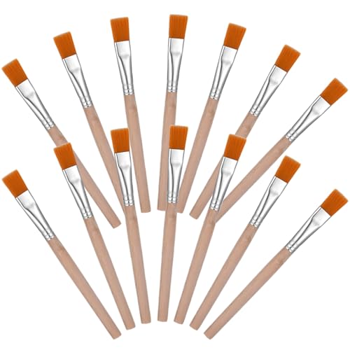 YUXIANLB 14 Stück Künstlerpinsel Set Professionelle Flache Dünne Malpinsel mit Hochwertigen Nylonborsten für Acryl Gouache Tempera Leinwand Porzellan Keramik DIY Projekte Präzisionspinsel für Künstler YUXIANLB 14 Stück Künstlerpinsel Set Professionelle Flache Dünne Malpinsel mit Hochwertigen Nylonborsten für Acryl Gouache Tempera Leinwand Porzellan Keramik DIY Projekte Präzisionspinsel für Künstler von YUXIANLB