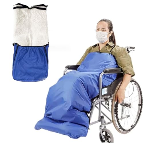 YUXINCAI wasserdichte Und Komfortable Rollstuhldecke, Rollstuhlschlupfsack Schlupfsack Wintersack Wärmesack Decke Fußsack Rollstühle Senior Für Rollstuhl, Wheelchair Accessory von YUXINCAI