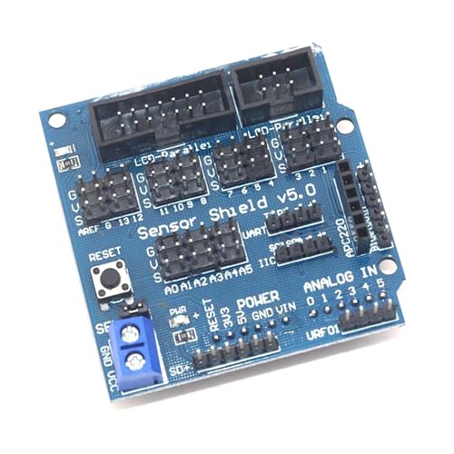 YUXITA Elektronische Sensoren Shield V5.0 Sensoren Erweiterungsplatine für Elektronik von Roboterteilen von YUXITA