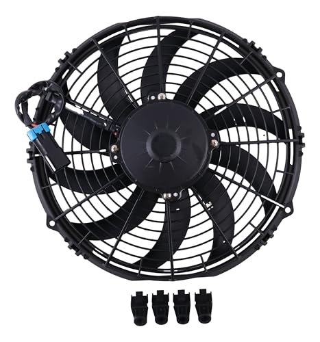 YUXSOUQ 12 V Lüfterabzieher 30101522 VA10-AP50/C-61A, kompatibel mit SPAL, 1266 CFM YUXSOUQ 12 V Lüfterabzieher 30101522 VA10-AP50/C-61A, kompatibel mit SPAL, 1266 CFM von YUXSOUQ