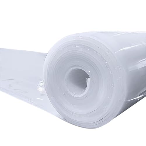 1 Stück Hochtemperatur-Silikonkautschukplatte 500 x 500 mm – weiße Silikonfoliendichtung for Isolierung und Haltbarkeit(White,1.5mm) von YUXVBTZXD