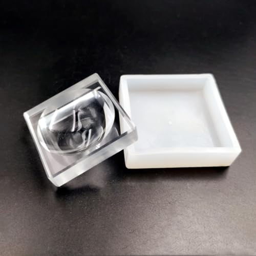 Hochtransparente Embryoschale mit dünnem Boden – Gewebekulturschale for den Laborgebrauch, Glasobjektträger mit tiefen Rillen(A: 40x40x10mm) von YUXVBTZXD