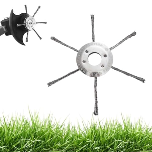 YUYQAQ 2025 Update Stahldraht-Rasentrimmerkopf, 2,2 cm / 22,9 cm, robuster Freischneider, Ersatz passend für Unkrautfresser, kompatibel mit den meisten Rasenmähern, werkzeuglose Installation (22,9 cm YUYQAQ 2025 Update Stahldraht-Rasentrimmerkopf, 2,2 cm / 22,9 cm, robuster Freischneider, Ersatz passend für Unkrautfresser, kompatibel mit den meisten Rasenmähern, werkzeuglose Installation (22,9 cm von YUYQAQ