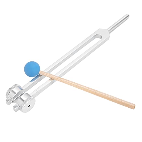 Aluminiumlegierung Stimmgabel 68.05Hz Vibrationstherapie mit Holzhammer, für Entspannung von YUYTE