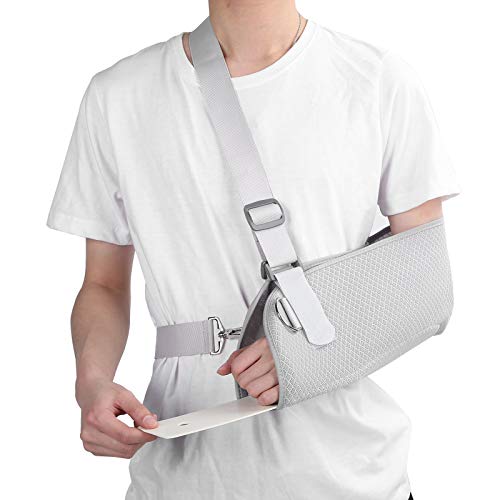 Armschlinge - Medizinischer Stützgurt für die Schulter-Immobilisierung, Atmungsaktive Armschlinge, Armschlinge für Gebrochene Arm-Ellbogen-Handgelenk, Verstellbare Schulter-Rotatoren-Manschetten-Stütz von YUYTE