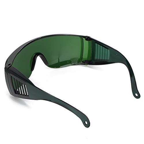 Laserschutzbrille, 405 Bis 1064 Nm Laserbrille Augenschutz Industriezubehör Schutzbrille für Lichtfilter (Grün) von YUYTE