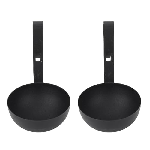 YUYTE Edelstahl-Ei-Wilderer Nicht-Stick Einfach zu Reinigen Pochierte Eierpfanne für Küche mit Robustestem Design Zum Frühstück Brunch Kochen von YUYTE