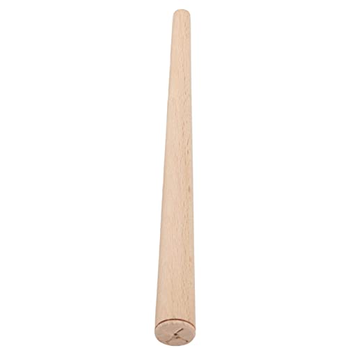 YUYTE Holzring -Dornstäbchen -Schmuckwerkzeug 25 Cm für das Polieren von Ringgrößen mit Hitzebeständigem Holzmaterial von YUYTE