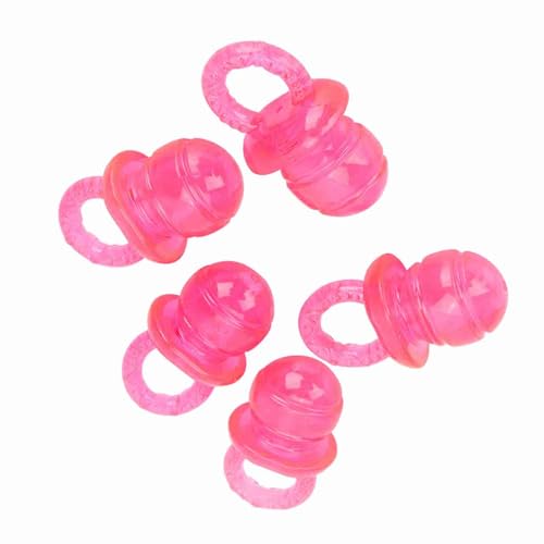 YUYTE Hund Teether Toy, Schnuller Geformt, Weinstock Reinigen, Zahnverfall Verhindern, Interaktiver Spaß, Denn Wenn Sie Nicht zu Hause Sind (Rot) von YUYTE