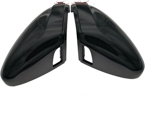 Auto Spiegelkappen 2 Stück Seitenspiegelabdeckungen Für B8 Für Variant Für 2016 2017 2018 2019 2020 Glossy Rückspiegelkappe (Farbe : 1) von JIAHEY