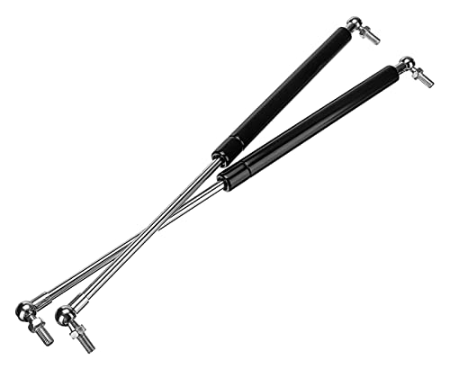 Hydraulische Gasdruckfeder 2Pcs Auto Strut Bars Gasdruckfeder Unterstützung Für Fenster Van Traktor Bus LKW RV Trunk Trailer Universal 430mm 550N M8 Heckklappe Dämpfer von YUYUANBAIHUO