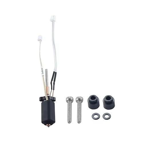 YUYUEMI Hi Combo Hotend for Creality Hi/Hi Combo Keramik-Heizblock-Set mit 0,2/0,4/0,8 mm gehärteter Stahldüse, schnelles Aufheizen, Hi-Upgrade-Hotend (1 x Hot-End-Kit) von YUYUEMI