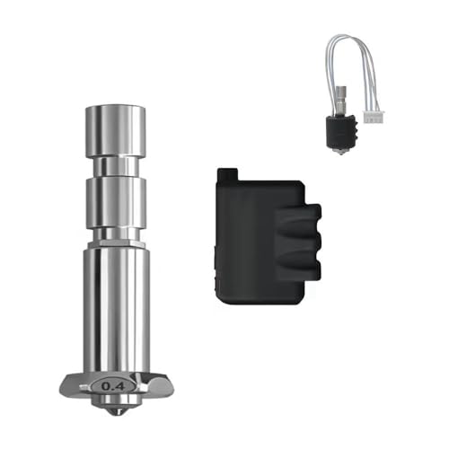 YUYUEMI Hotend Heizeinheit für Anycubic Kobra3 Max Heizthermistor Silikonsocken mit 0,4 mm Edelstahldüse Kobra3 Max Hotend von YUYUEMI