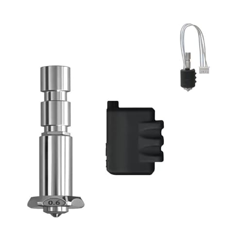 YUYUEMI Hotend Heizeinheit für Anycubic Kobra3 Max Heizthermistor Silikonsocken mit 0,6 mm Edelstahldüse Kobra3 Max Hotend von YUYUEMI