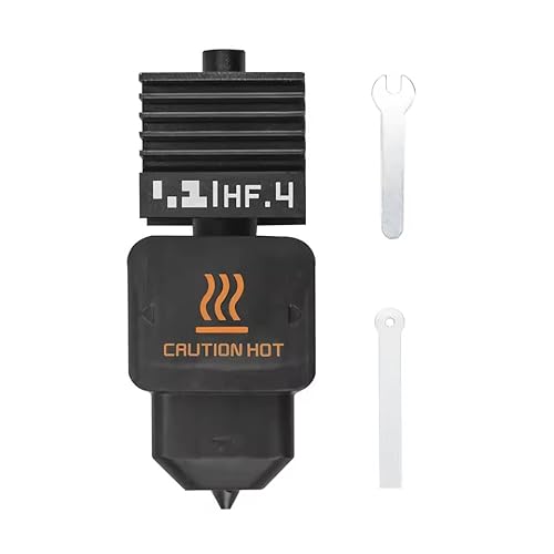 YUYUEMI Hotend für Bambu Lab H2D 3D-Drucker, Hotend mit 0,4 mm gehärteter Stahldüse, High Flow Lab H2D Upgrade Hotend von YUYUEMI