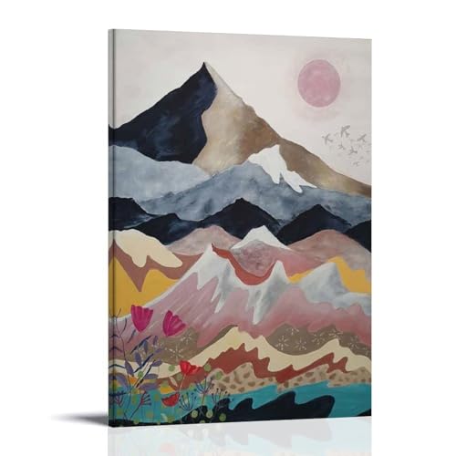 YUYUMEGDE Abstraktes Berg-Poster, dekoratives Gemälde, Leinwand, Wandposter und Kunstbild, Druck, moderne Familienschlafzimmer-Dekoration, Poster, 40 x 60 cm YUYUMEGDE Abstraktes Berg-Poster, dekoratives Gemälde, Leinwand, Wandposter und Kunstbild, Druck, moderne Familienschlafzimmer-Dekoration, Poster, 40 x 60 cm von YUYUMEGDE
