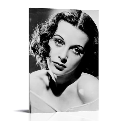 YUYUMEGDE Lamarr,_Hedy_beauty Poster, dekoratives Gemälde, Leinwand, Wandposter und Kunstbild, Druck, moderne Familienschlafzimmer-Dekoration, Poster, 40 x 60 cm YUYUMEGDE Lamarr,_Hedy_beauty Poster, dekoratives Gemälde, Leinwand, Wandposter und Kunstbild, Druck, moderne Familienschlafzimmer-Dekoration, Poster, 40 x 60 cm von YUYUMEGDE