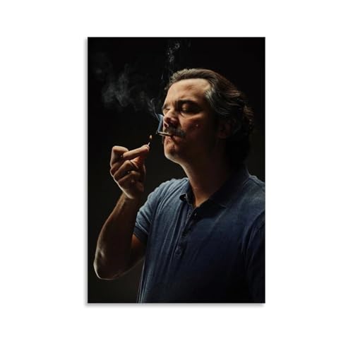 YUYUMEGDE Pablo Escobar Poster Dekorative Malerei Leinwand Wandkunst Wohnzimmer Poster Schlafzimmer Malerei,Wandkunst Bilddruck Moderne Familienzimmer Dekor 16x24inch(40x60cm) von YUYUMEGDE