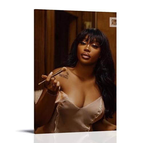 YUYUMEGDE SZA Singer Poster Dekorative Malerei Leinwand Wandkunst Wohnzimmer Poster Schlafzimmer Malerei,Wandkunst Bilddruck Moderne Familienzimmer Dekor 24x36inch(60x90cm) von YUYUMEGDE