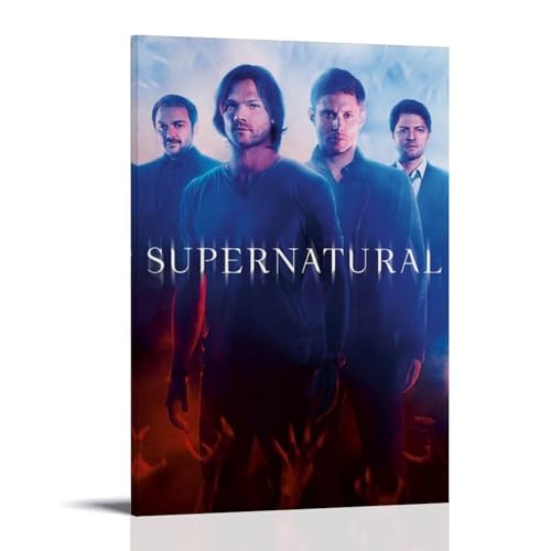 YUYUMEGDE Supernatural Series Poster Dekorative Malerei Leinwand Wandkunst Wohnzimmer Poster Schlafzimmer Malerei,Wandkunst Bilddruck Moderne Familienzimmer Dekor 24x36inch(60x90cm) von YUYUMEGDE