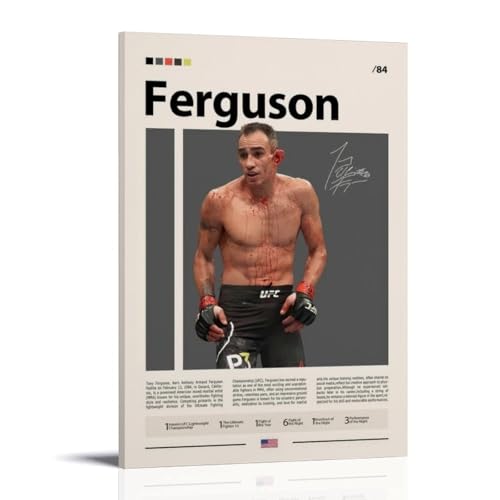 YUYUMEGDE Tony Ferguson Poster Dekorative Malerei Leinwand Wandkunst Wohnzimmer Poster Schlafzimmer Malerei,Wandkunst Bilddruck Moderne Familienzimmer Dekor 16x24inch(40x60cm) von YUYUMEGDE