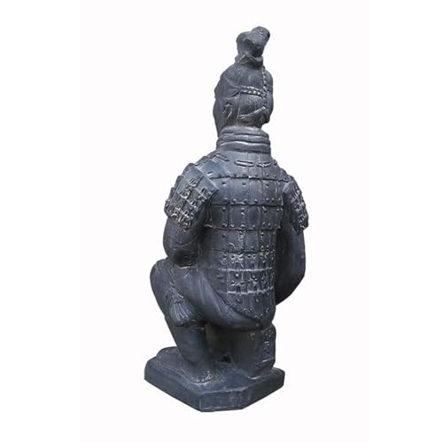 YUZDNM Desktop Kunststatue - Home Decoration Ornaments, Qin Terrakotta Krieger Und Pferde Statue Skulpturen, Ton Chinesische Soldaten Und Krieger Kunst Statue Modelle von YUZDNM