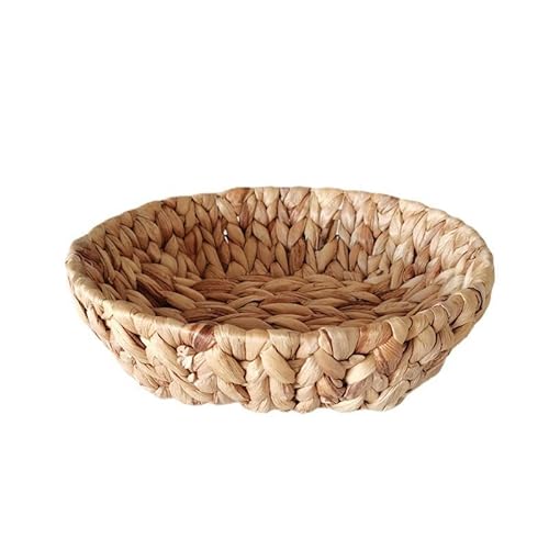 Dekorative Tischsets, 30 * 18 8 cm elliptische gewebte Tischsets, aus natürlicher Wasserhyazinthe, geflochtene Stroh for den Esstisch Dekorative Tischsets, 30 * 18 8 cm elliptische gewebte Tischsets, aus natürlicher Wasserhyazinthe, geflochtene Stroh for den Esstisch von YUZGUHEY