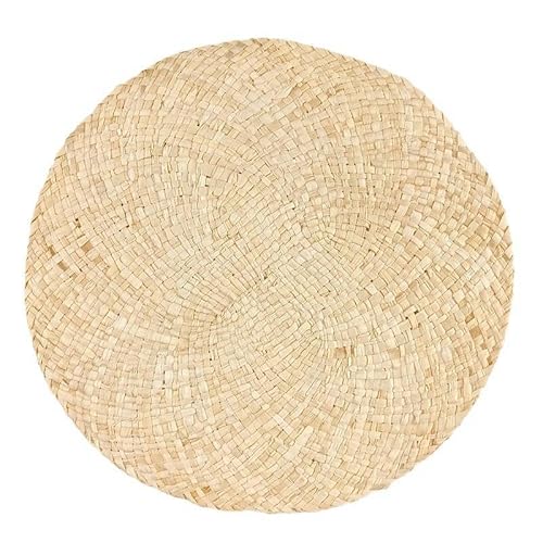 Dekorative Tischsets, 33 cm runde gewebte Tischsets, aus natürlicher Wasserhyazinthe, geflochtene Stroh for den Esstisch Dekorative Tischsets, 33 cm runde gewebte Tischsets, aus natürlicher Wasserhyazinthe, geflochtene Stroh for den Esstisch von YUZGUHEY