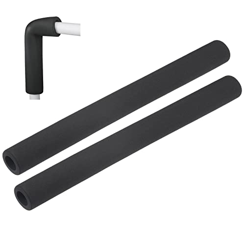 Rohrisolierungsschaum, 1 Stück schwarz, Schaumrohr geschlossenzelle, Gummirohr, Frostschutzmittel Flammschutzmittel(89mmx20mmx2m) von YUZGUHEY