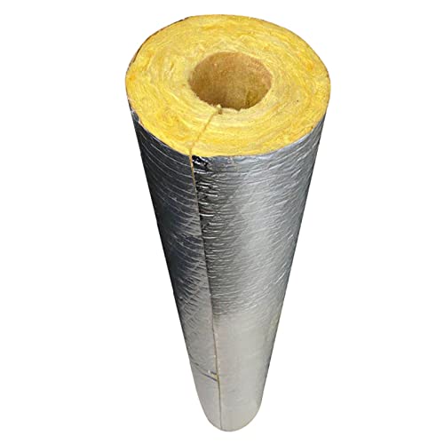 Rohrisolierungsschaum, Fiberglas-Rohrisolierung, einfach zu installieren, Schaumstoffrohr, selbstklebend für Wasser (89 x 50 mm) von YUZGUHEY