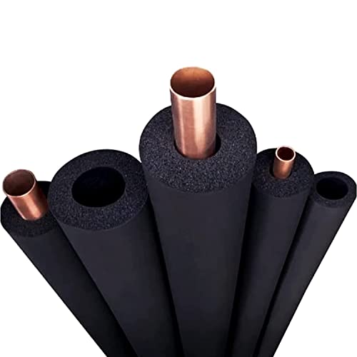 Rohrisolierungsschaum, Rohrisolierungswickel Schwarzer Schaumschlauch(89MMX20MMX1.8M) von YUZGUHEY