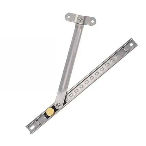 Schiebetürschloss, Fensterbegrenzer, 5-teilig, winddicht, Klammerstopper, Schiebetür(10inch-Style 1) von YUZGUHEY