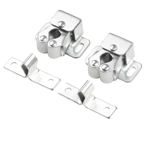 Schiebetürschloss, Türschnäpper, 20 Stück, drücken Sie die Türschnalle for den Kleiderschrank, berühren Perlenradfeder, feste Schlossschnalle, niedrige Fußschnalle for Schranktüren von YUZGUHEY