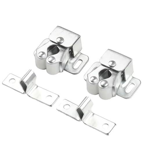 Schiebetürschloss, Türschnäpper, 50 Stück, drücken Sie den Kleiderschrank zu Hause, berühren die Perle, Doppelradfeder, feste Schlossschnalle, niedriger Fuß, Schranktürschnalle Schiebetürschloss, Türschnäpper, 50 Stück, drücken Sie den Kleiderschrank zu Hause, berühren die Perle, Doppelradfeder, feste Schlossschnalle, niedriger Fuß, Schranktürschnalle von YUZGUHEY