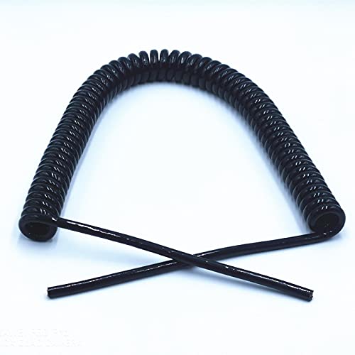Spiralkabel, 2-adriges Feder-Teleskopdraht-Spiralkabel 24AWG 20AWG 17AWG 14AWG 2,5 m 5 m 7,5 m(2 Core 14awg,Line length 2.5m) von YUZGUHEY