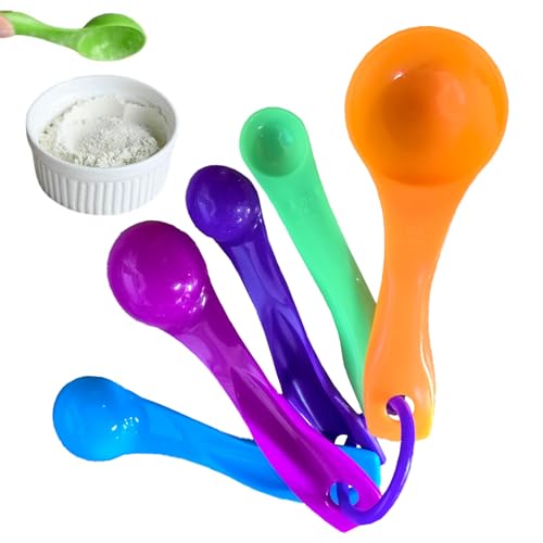 YUZHEDM 10 Stück Messlöffel Messlöffel Verschiedene Kapazitäten Kunststoff Messlöffel Gramm Farbig Verstellbares Messlöffel Teelöffel Messlöffel Zum Abmessen von Gewürzen, Zucker, Salz, öl, Kaffee YUZHEDM 10 Stück Messlöffel Messlöffel Verschiedene Kapazitäten Kunststoff Messlöffel Gramm Farbig Verstellbares Messlöffel Teelöffel Messlöffel Zum Abmessen von Gewürzen, Zucker, Salz, öl, Kaffee von YUZHEDM