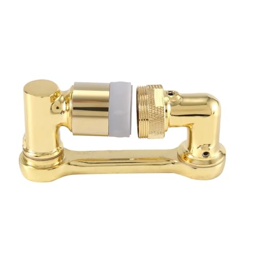 1 PCS 1080 ° Universal Rotation Wasserhahn Sprayer Kopf Küche Roboter Arm Verlängerung Wasserhähne Gold von YVAAASIYC
