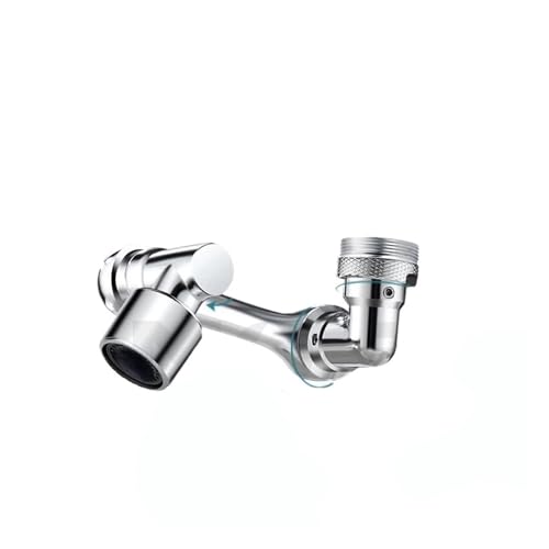 1080 ° Universal Rotation Wasserhahn Extender Sprayer Kopf Küche Roboter Arm Verlängerung Wasserhähne Mixer Belüfter Bubbler Düse(1080 Degree Single) von YVAAASIYC