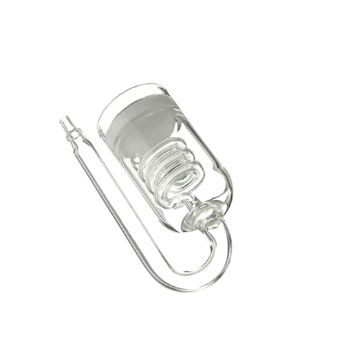 2 stil Glas Co2 Aquarium Diffusor Kohlendioxid Reaktor Regler Disk Blase Zerstäuber for Wasser Pflanze Tank Moos(GRAY) von YVAAASIYC