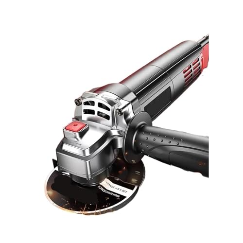 220 Tragbarer Winkelschleifer mit Schleifscheibe und Polierpad for Metallschneiden und -schleifen(Angle grinder-B) von YVAAASIYC