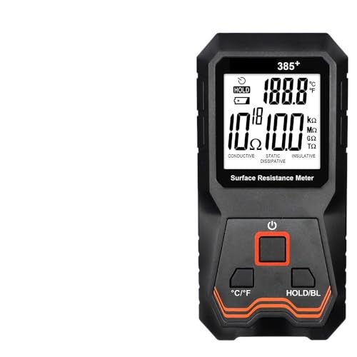 385+ Oberflächenwiderstandstester Hochpräziser Widerstands-LCR-Messgerät Instrument Antistatische Isolierung Elektrostatischer Tester 385+ Oberflächenwiderstandstester Hochpräziser Widerstands-LCR-Messgerät Instrument Antistatische Isolierung Elektrostatischer Tester von YVAAASIYC